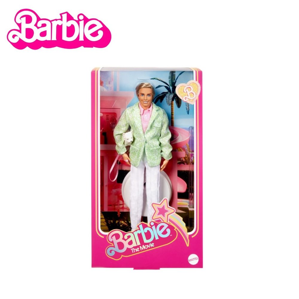 Mattel Barbie Doll Creations Sugar’s Daddy” Ken Doll in Pastel Suit With Dog